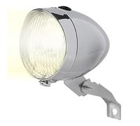 Générique Vintage Bicycle Light 3 LED Front - ABS 8.7x6.9cm 110g for Night Riding - High Visibility Durable Headlight with Bracket - Uses 3 AA Batteries Not Included