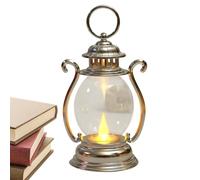 Générique Vintage Lamp - Portable LED Tent Light Battery Powered, Bedroom Home Decor Lights, For Bedroom Bedside Tabletop, Retro Accent Lighting, Decorative Portable Lighting, Retro Battery Operated