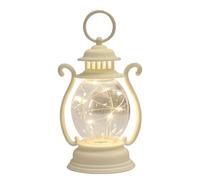 Générique Vintage Lantern - LED Hanging Lamp with Rustic Design | Battery Operated Antique Outdoor Lamp for Camping, Hiking, and Patio, Decorative Tabletop Lantern for Home and Garden Decor Ļantern