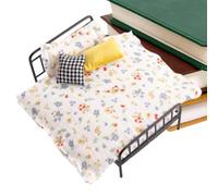 Générique Vintage Mini Bed Furniture Set for Bedroom Play Display