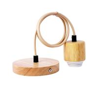 Générique Vintage Wooden Farmhouse Aesthetic, Light Hanger | Light Fixtures Ceiling Mount Holder - for Bathroom Garage Cloakroom Cafe Stairwells Bedroom Kids Room Kitchen