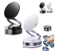 Générique Vipbugo Phone Holder, Vipbu 360° Adjustable Vacuum Magnetic Phone Mount for Car, Vacuum Adsorption Magnetic Bracket (2Mix)