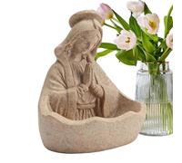 Générique Virgin Mary Miniature - 5.5-inch with Rosary Holder