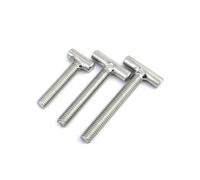 Générique Vis à souder en forme de T en acier inoxydable M4-M12 304, boulons à clous, vis à tête de marteau for Rail de goulotte, piste à onglet(M5x20mm (5pcs))