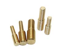 Générique Vis filetée de conversion en laiton, filetage métrique, boulon réducteur de conversion à double extrémité M3-M12 for support d'adaptateur de monopode de trépied d'appareil photo(M3x10 to M6x