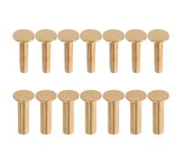 Générique Vis Rivet en Acier Inoxydable 1,5 Mm pour Manches de Couteaux, 7 Paires, Fixation Sécurisée pour Réparation de Coutellerie, Compatible Couteaux de Chef, Outil Rivet Manche