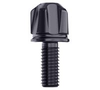 Générique Vis Selle Moto M8 À Dégagement Rapide pour Coussin Arrière Et Porte Bagages, Boulon Aluminium Serrage Manuel sans Outil, Accessoire Décoratif Compatible CC110 Rouge Noir Or Titane