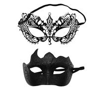 Générique Visage Purifiant Couple Guard Guard Costume d'Halloween Guard Guard Jeu de rôle Costume Dance Wedding Guard Masques Chirurgicaux Gris Adulte (BK6, One Size)