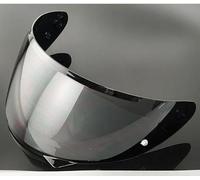 Générique Visière C10 for casque HJC HJ34P, protection anti-UV, anti-rayures, anti-poussière, anti-vent, accessoires de moto(Deep Black)