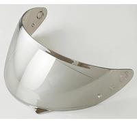 Générique Visière C10 for casque HJC HJ34P, protection anti-UV, anti-rayures, anti-poussière, anti-vent, accessoires de moto(Revo Clear Silver)