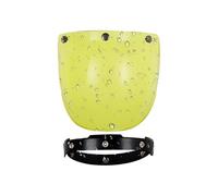Générique Visière de Casque de Moto | Visière Colorée - Lentille Visage Découvert Pour Temps Et Longues Distances Protection Conduite Diurne Pluvieuse
