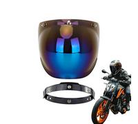 Générique Visière de Casque de Moto | Visière Colorée | Lunette pour Moto Conduite Urbaine Conditions Pluvieuses Journées Ensoleillées Conduite sur Autoroute