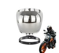 Générique Visière de Casque Moto | Lentille Antivents pour Casque,Verre Bombé Visière Ouverte Pour Conduite Autoroutière Trajets Longue Distance Nuit Pluie Commuting Ville