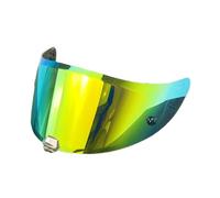 Générique Visière de casque Rpha11 for HJC HJ26 Rpha 70 St, anti-poussière, coupe-vent, protection solaire, film de visière galvanisé, anti-buée(Revo Deep Gold)
