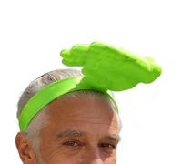 Générique Visière de Chapeau de Amusante,Confortable Et Léger Ajustable en Forme d'une Main | Chapeau Visière Queue de Cheval pour Adulte | pour Maman, Femme, Fille, Petite Amie, Hommes Et Papa