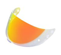 Générique Visière de Lentille, Nouvelle visière de casque FF352 for LS2 FF352 FF802 ROOKIE FLASH, protection UV, écran solaire(Clear Red)