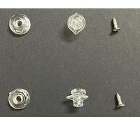 Générique Visière de rechange coupe-vent for écran facial LS2 FF906 Advant Visera Ca-sco Moto, lentilles de protection UV, écran solaire(FF906 Pin)