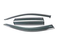 Générique Visière Fenêtre pour Lexus IS250 300 350 XE30 2013-2017 2018 2019 Bandes Chromées Pare-Pluie Pare-Brise Déflecteurs De Vent Stores D'aération Visières Latérales