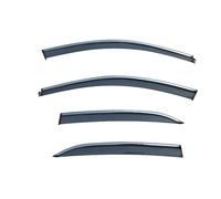 Générique Visière Fenêtre pour Mercedes pour Benz W212 2010-2014 2015 2016 Pare-soleils Latéraux Protection Contre La Pluie Auvents Placage Bande Brillante Visières Latérales