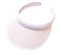 Générique Visière | Pare-Soleil pour Le Visage | Visière à Clip en Taille Unique | Disponible dans de Nombreuses Couleurs en | Casquette d'été avec Bande en Tissu éponge | Protection Solaire