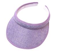 Générique Visière | Pare-Soleil pour Le Visage | Visière à Clip en Taille Unique | Disponible dans de Nombreuses Couleurs en | Casquette d'été avec Bande en Tissu éponge | Protection Solaire