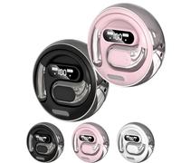 Générique Visound Drift - Invisible Earbuds, Comfortable Fit LED Power Display, for Sleeping, Working, Hiking (Pink*Black)