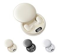 Générique Visound Drift - Invisible Earbuds, Comfortable Fit LED Power Display, Invisible Earphones for Sleeping, Working, Hiking (Beige)