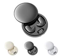 Générique Visound Drift - Invisible Earbuds, Comfortable Fit LED Power Display, Invisible Earphones for Sleeping, Working, Hiking (Black)