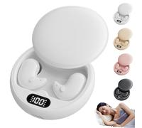 Générique Visound Drift - Invisible Earbuds, Invisible Sleep Wireless Earphone, Light-Weight Noise Blocking, LED Power Display, IPX6 Water-Resistant, for Sleeping, Working, Hiking (White)