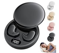 Générique Visound Drift - Invisible Earbuds, Invisible Sleep Wireless Earphone, Light-Weight Noise Blocking, LED Power Display, IPX6 Water-Resistant, for Sleeping, Working, Hiking (Black)