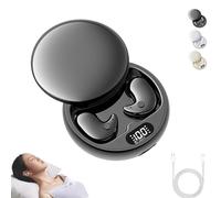 Générique Visound Drift - Invisible Earbuds, Vision Beam Ear Buds, Light-Weight Noise Blocking, Invisible Sleep Wireless Earphone, Ipx6 Water-Resistant, LED Power Display, for Working, Hiking (Black)
