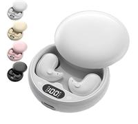 Générique Visound - Invisible Earbuds, Invisible Sleep Wireless Earphone, Sleep Earbuds for Side Sleepers, Comfortable Fit LED Power Display, for Sleeping, Working, Hiking (White)