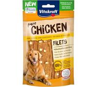 Générique VITAKRAFT - Friandises Savoureuses au Poulet et Fromage, Texture Fondante pour Chien Adulte (Sachet 80g) - Le Lot De 3