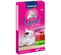 Générique VITAKRAFT - Liquide Snack Boeuf, avec Inuline pour Chat, 100 ML - Lot De 4