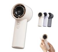 Générique Vitalsecom - Breezio Fan, Hand Folding High-Speed Turbine Fan, 100 Levels Of Infinite Wind Speed, 3s Fast Cooling, for Hot Day, Anywhere (white)