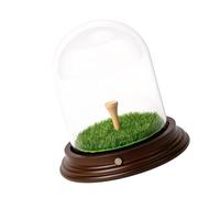 Générique Vitrine de Balle de Golf avec Base en Bois | Construit à partir de bois et d ' acrylique pour la décoration de la maison ou du lieu de travail, vitrine élégante