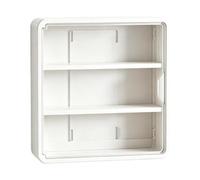 Générique Vitrine de Figurines Présentoir Mural Transparent à 3 Niveaux | Coffret de Collection Figurines pour Bibliothèque Meuble Rangement Cuisine Bureau Garage