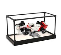 Générique Vitrine en Acrylique pour Le*GO 10330 MC*Laren MP4/4 & Ayrton Senna - Vitrine de Rangement et d'exposition Transparente et Anti-poussière de qualité supérieure (Modèle Non Inclus) (B)