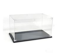 Générique Vitrine en Acrylique, pour Le*GO 76419 Châte*au et Parc de Poudlard Boîtier de présentation étui de Rangement Anti-poussière et résistant aux UV (Background-3mm)