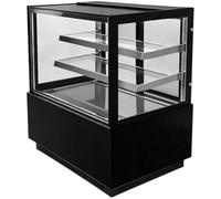 Générique Vitrine Réfrigérée Kuby 900 - 2 Étagères - 340L - LED - +2°C/+8°C - Portes Coulissantes