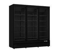 Générique Vitrine Réfrigérée Négative Libre-Service 1450L - 3 Portes Battantes - Congélateur