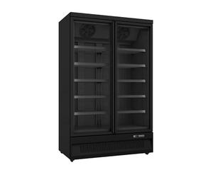 Générique Vitrine Réfrigérée Négative Libre-Service 930L - 2 Portes Battantes - Congélateur