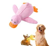 Générique Vivahine Calming Duck Toy, Calming Duck Toy for Dogs, with Quacking Sound for Dog, That Soothe Like a Mother's Presence (Pink,Large)
