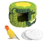Générique Vogel Bett - Plüsch Warm & Süß Mit Polstern | Bett Und Winter Vogel Nest - Für Nymphensittich Wellensittich - Unzertrennliche Fink Kleintier