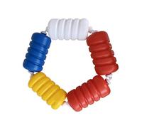 Générique Voie Flottante sécurité Piscine, marqueur Voie en Spirale, Corde séparation sécurité avec 5 flotteurs, for Utilisation Piscine intérieure extérieure(Wire Rope,1 Meter)