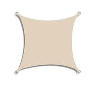 Générique Voile d;ombrage rectangulaire imperméable et résistante, Protection UV à 95%, auvent de terrasse, abri Solaire extérieur pour pelouse et Jardin. (D 6X8m)