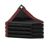 Générique Voile D'ombrage Filet D'ombrage Extérieur 90% Protection Solaire Tissu D'ombrage 2X2M, 3x3, 3X5M, 3x8M, 4X4, 6X6M, 8X9M Noir Toile D'ombrage Pare Soleil Terrasse(4.0MX5M)