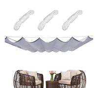 Générique Voile Dombrage Rétractable pour La Cour, Angle Dombrage Réglable | Adaptable Aux Variations Densoleillement, Pergola De Jardin En Terrasse (1*3 metros)