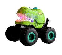 Générique Voiture De Cascade RC Dinosaure À 4 Roues - Truck Télécommandé 2,4 GHz, Transformation Rotative À 360°, Fonction De Pulvérisation, Lumières LED | Véhicule Tout-Terrain Durable pour Gar