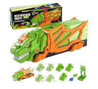 Générique Voiture De Course sur Piste De Dinosaures Jouet Véhicule Flexible